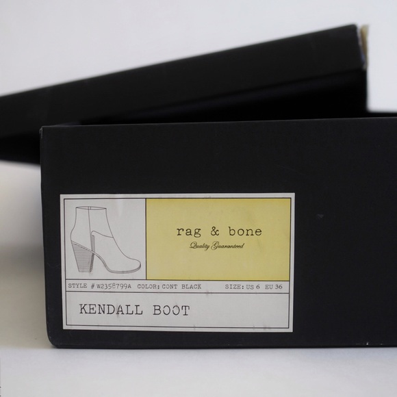 rag & bone | Kendall Leather Ankle Boots - Picture 5 of 5